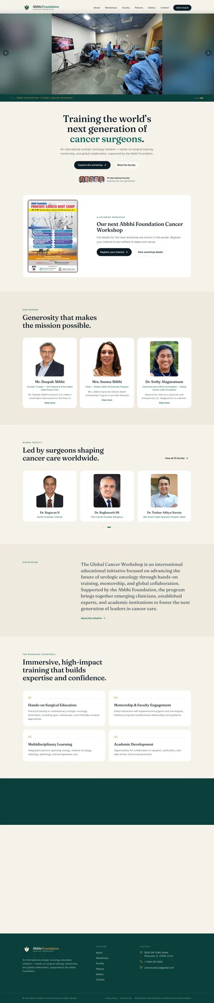 Full homepage