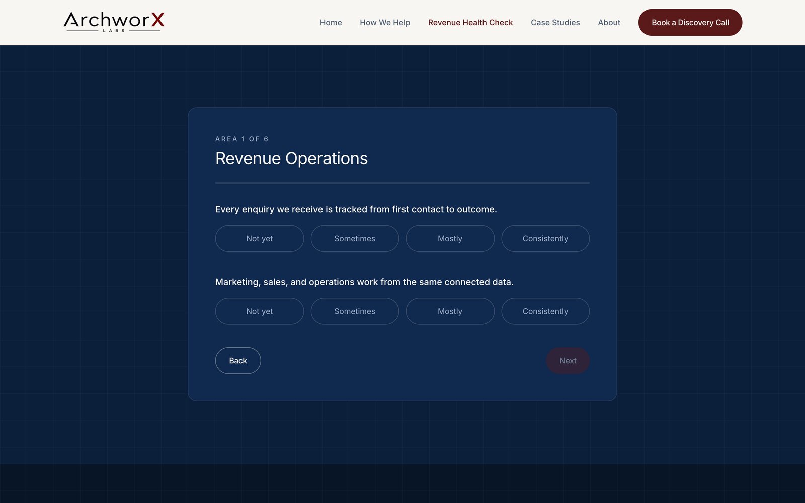 Revenue Health Check™ Assessment