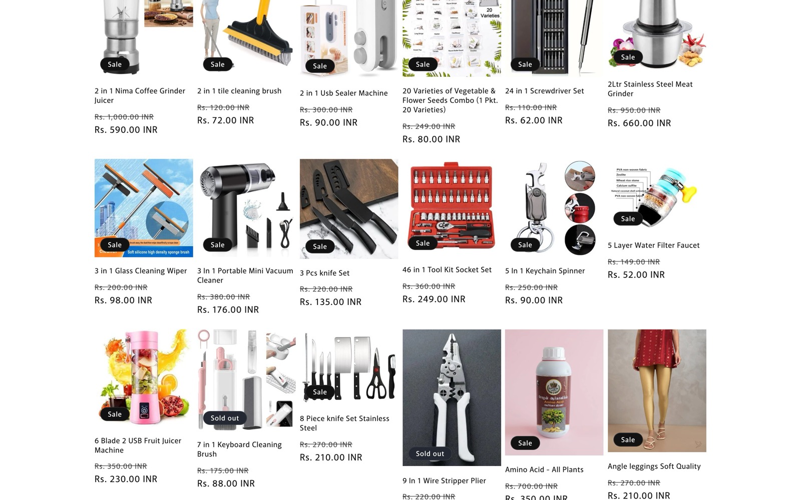 Product Listings