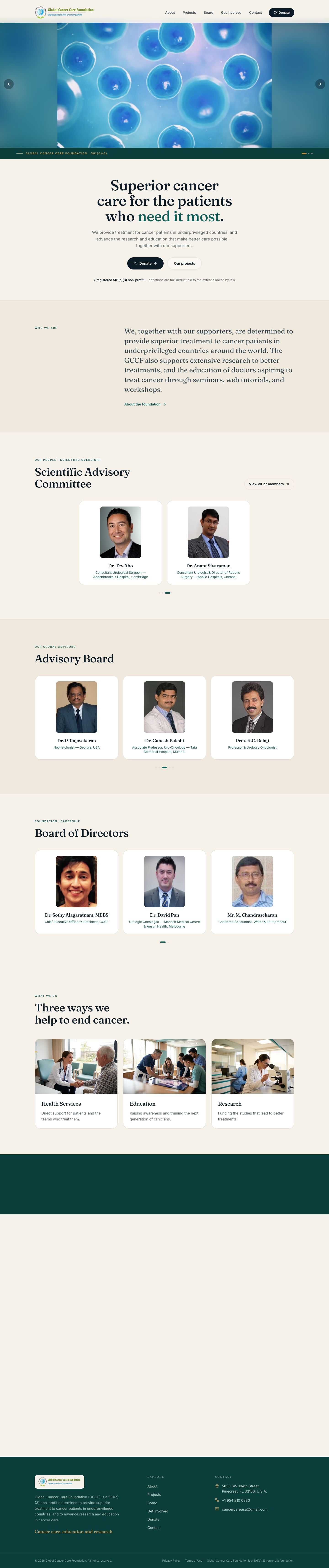Full homepage