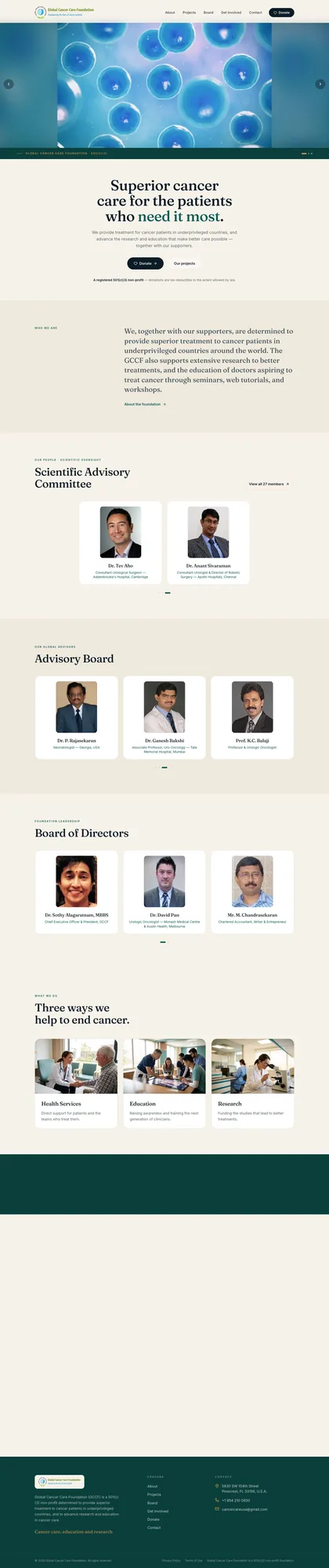 Full homepage