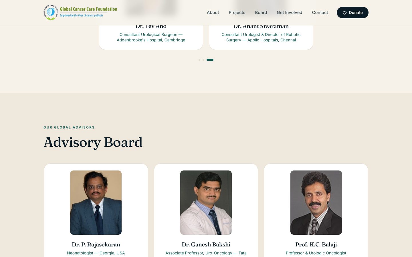 Our people — board & advisors
