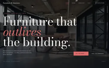 Hero — Furniture that outlives the building