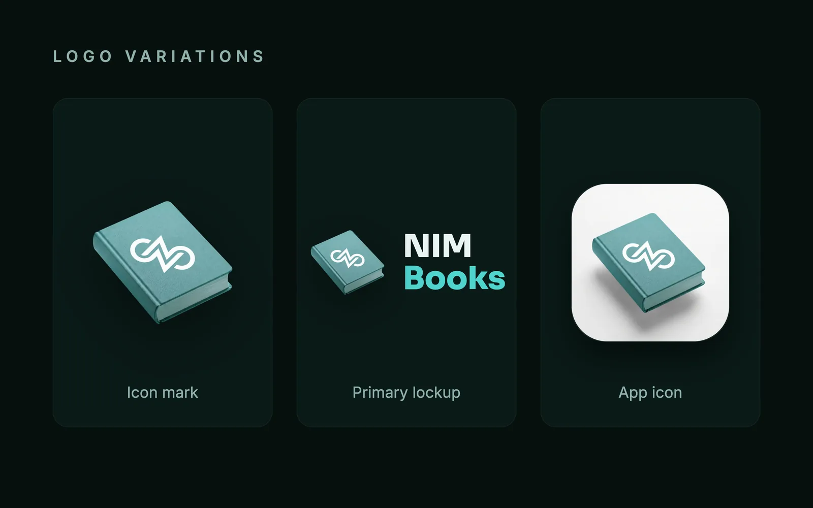 Logo Variations — Icon Mark, Primary Lockup, App Icon