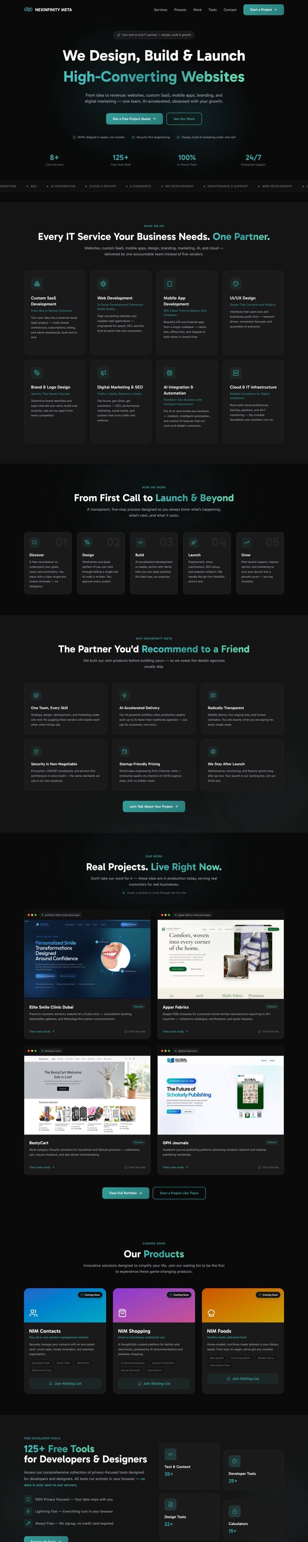 Full Homepage