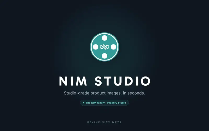 NIM Studio — Brand & Icon — brand design for NIM STUDIO