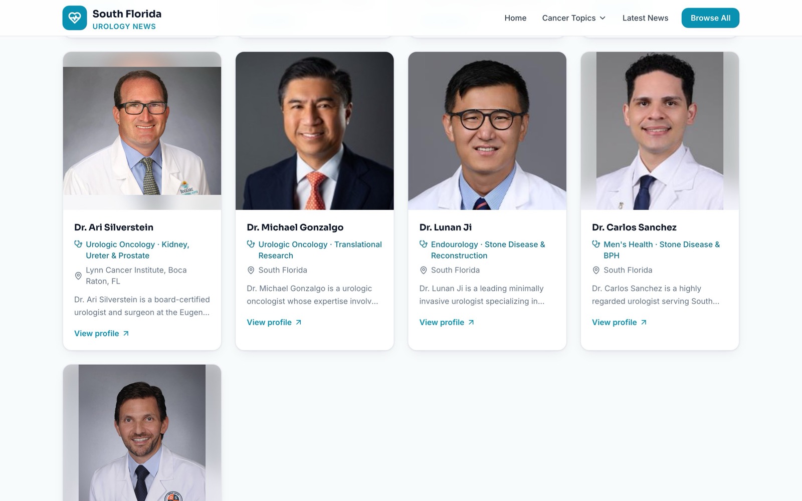 Specialist Directory