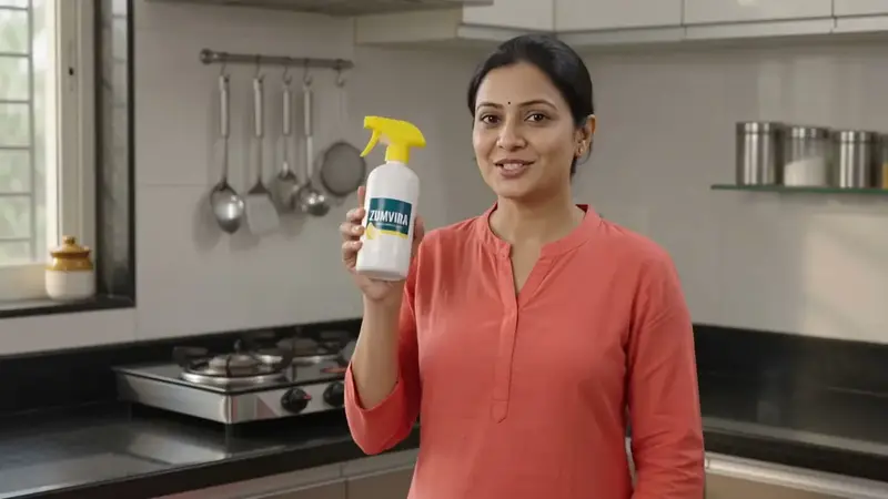ZUMVIRA Kitchen Cleaner — ai video for SPEC WORK — A BRAND THAT DID NOT EXIST
