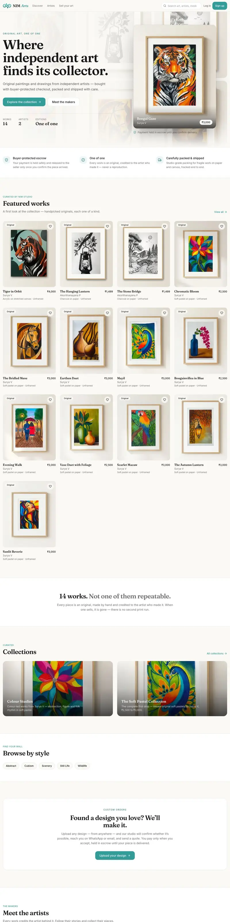 NIM Arts — Original art, made & delivered